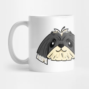 straigh short haired shih tzu Mug